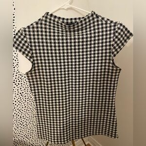 Ann Taylor Gingham Top